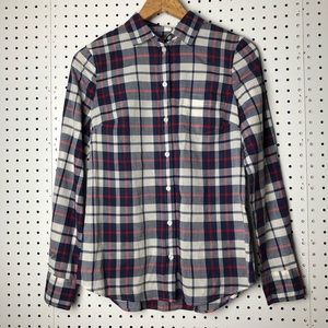 J. Crew Mercantile Plaid Button Down Shirt